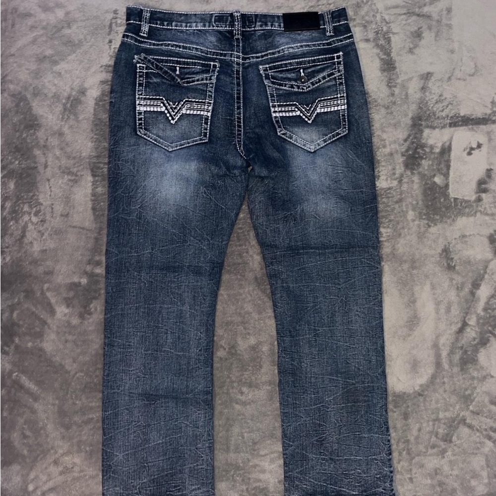 True Luck Jeans With Back Flaps 36/32 Straight Fit🙌🏼🤴🏽🔥